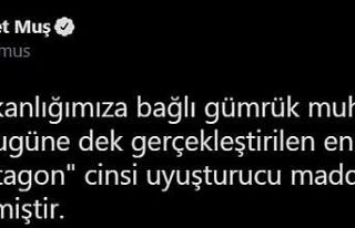 Gümrük Muhafaza ekipleri Hatay’da rekor miktarda...