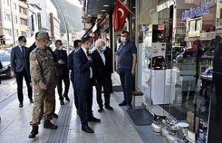 Gümüşhane’de ‘tam kapanma’ denetimi