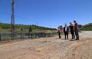 Hadim’de kiraz alım merkezi ek bina inşaatı başladı