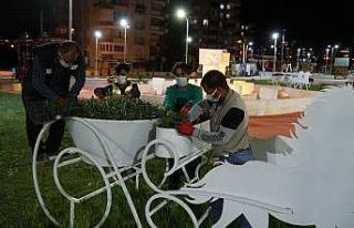 Haliliye’de parklar peyzaj çalışmaları ile güzelleşiyor