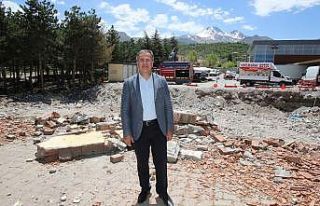 Halit Özkaya Kütüphanesi yapımına başlandı