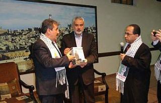 Hamas Lideri İsmail Heniyye’den BBP Lideri Destici’ye...