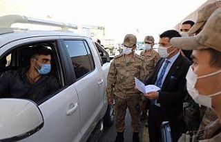 Hasankeyf Kaymakamı Öztürk denetimlere katıldı