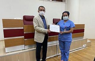 Hastanedeki hizmet kalitesi verilen eğitimle daha...