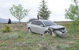 Hastaneye tedaviye giderken kaza geçirdiler