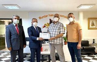 Hastavuk’a SGK’dan teşekkür belgesi