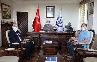 Havelsan Genel Sekreteri Yaylı, Rektör Uzun’u...