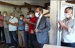 Hisarcık’ta şükür duası için 11 kurban kesildi