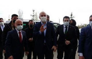 İçişleri Bakanı Soylu Ağrı’da