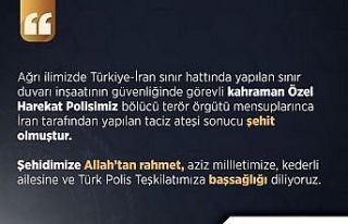 İçişleri Bakanlığı: “Türkiye-İran sınırında...