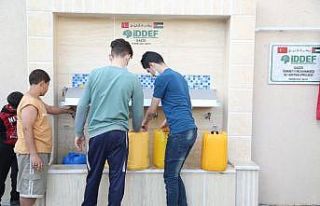 İDDEF’in su arıtma projesi binlerce Filistinli...