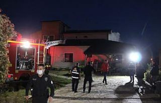 İftar saatinde çıkan yangın büyümeden söndürüldü