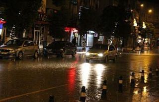 Iğdır’da sağanak yağış etkili oldu