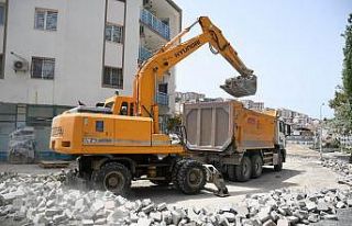 İkiçeşmelik Mahallesi’nde çalışmalar sürüyor