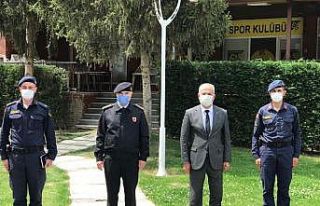 il Jandarma Komutanı Sandal’dan Başkan Yaman’a...