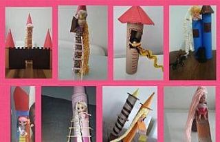 İlkokul öğrencilerinden eTwinning Fairy Tale Laboratory...