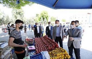 İnegöl’de semt pazarları denetlendi