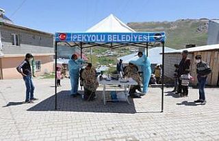 İpekyolu Belediyesinden bayram öncesi tıraş hizmeti