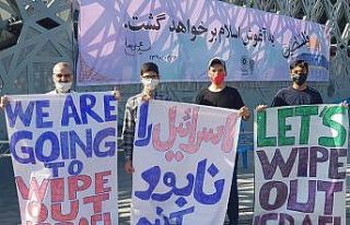 İran’da, Filistin’e destek gösterisi