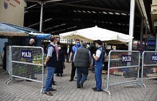 İskilip’te sebze pazarı kuruldu