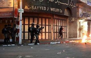 İsrail güçleri bu kez de El Halil’de Filistinlilere...