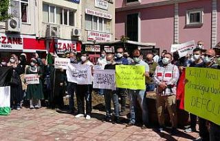 İsrail’in Mescid-i Aksa saldırılarına Ereğli’den...