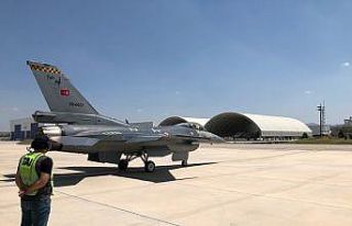 İyileştirmesi tamamlanan 6’ncı F-16 Blok-30 uçağı...
