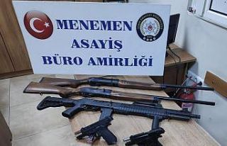 İzmir’de kaçtıktan sonra kaza yapan şüpheli...
