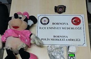 İzmir’de peluş oyuncağın içinden uyuşturucu...