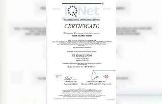 İZTO, ISO 27701 Kişisel Veri Yönetim Sistemi Belgesini...