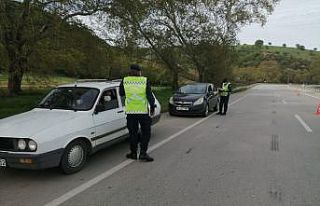 Jandarma Çan’da denetimlerini sürdürüyor