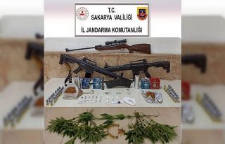 Jandarma ekipleri Sakarya’da uyuşturucu tacirlerine...