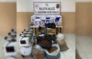 Jandarmadan kaçak sigara operasyonu