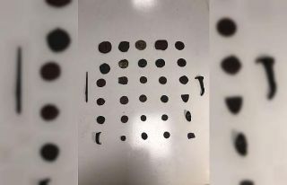 Jandarmanın durdurduğu araçtan sikke ve tarihi...