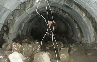 Kaçak kazıda yer altından Roma zindanları çıktı