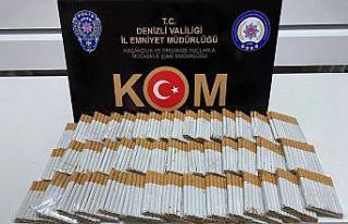 Kaçak tütünleri klozetlere sakladıkları ortaya...