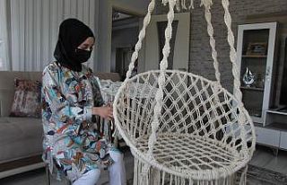 Kadınların ‘hamak’ mesaisi