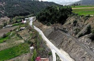 Kahramanmaraş Ilıca yolunda genişletme çalışmaları