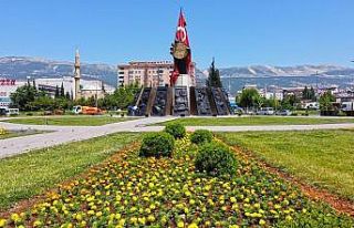 Kahramanmaraş’ta 555 bin adet mevsimlik çiçek...