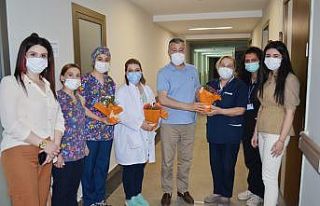 Kahramanmaraş’ta hemşireler günü kutlandı