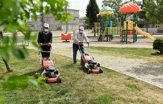 Kahramanmaraş’ta park ve bahçeler yaza hazır