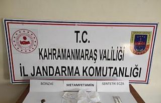 Kahramanmaraş’ta uyuşturucu operasyonunda 8 gözaltı
