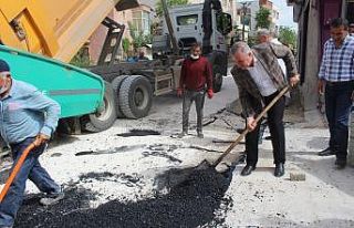 Kahta Belediyesi tam kapanmayı fırsata çevirdi