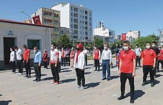 Kahta’da 19 Mayıs Gençlik ve Spor Bayramı kutlandı