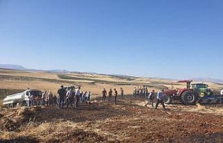 Kahta’da 200 dönümlük arpa ekili alan yandı