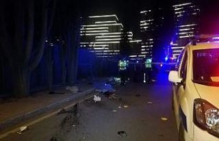 Kaldırımdaki beton mantara çarpan üniversite öğrencisi...