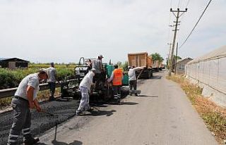 Kanal Sokak yolu yenileniyor
