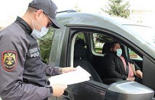 Kapanmanın 4. gününde Afyonkarahisar’da denetimler...