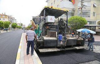 Karaman Belediyesinden asfalt çalışmaları