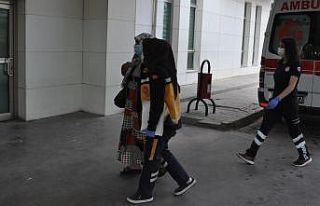 Karaman’da bahçeye çalışmaya giden kadını...